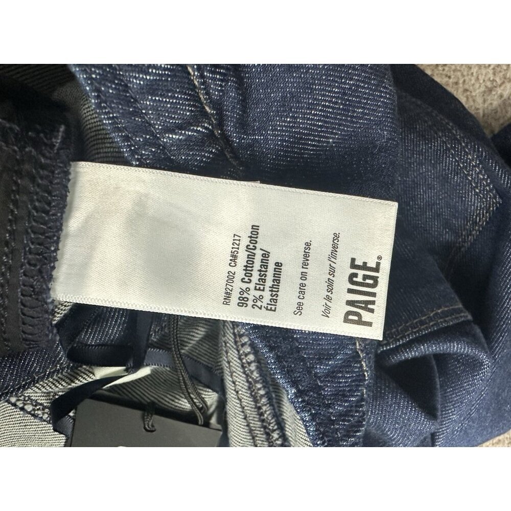 Paige Sansa Denim Strapless Jumpsuit Sz 2 NEW Retails $329 - Picture 15 of 16